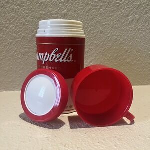 1998 Campbell's‎ Soup Can-Tainer Insulated Hot Food thermos Container Vintage